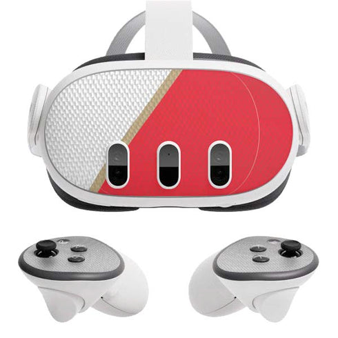 Peru Soccer Flag Meta Quest 3  Skin